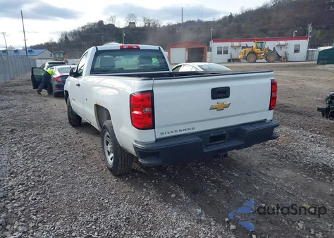 2017 Chevrolet Silverado 1500 Wt from USA, damaged, VIN 1GCNCNEH7HZ327561